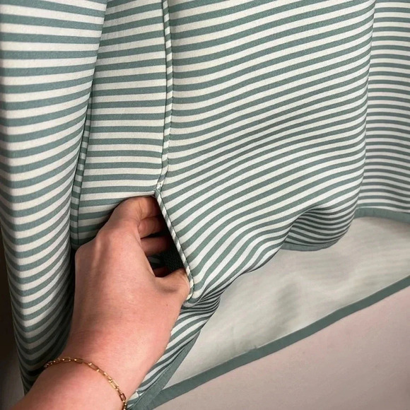 Columbia Omni Wick Castella Peak Striped Pullover Hoodie Sweatshirt Size M - Picture 5 of 9